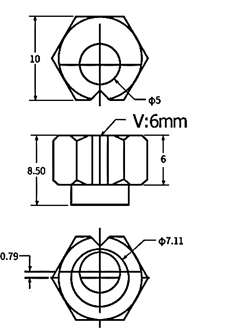 ECCENTRIC SPACER V-GROOVE , V-Slot Aluminum Profile , อลูมิเนียมโปรไฟล์ V SLOT