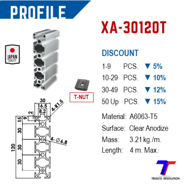 XA-30120T-4000