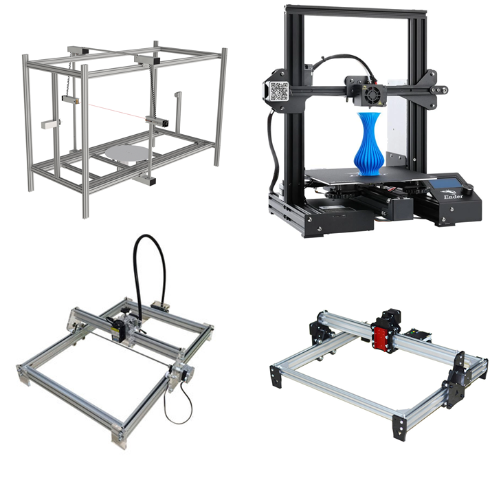 V-Slot Aluminum Profile , อลูมิเนียมโปรไฟล์ V SLOT