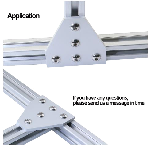 T-PLATE BRACKET , V-Slot Aluminum Profile , อลูมิเนียมโปรไฟล์ V SLOT