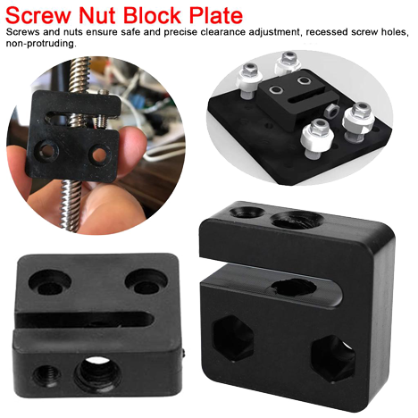 ANTI-BACKLASH BLOCK NUT T8 , V-Slot Aluminum Profile , อลูมิเนียมโปรไฟล์ V SLOT