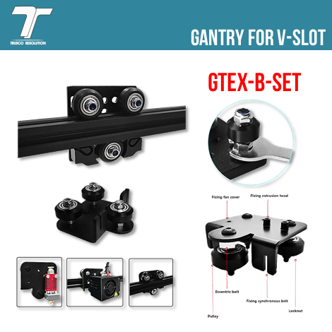 GANTRY PLATE , อลูมิเนียมโปรไฟล์ V-SLOT , V SLOT Aluminum Profile