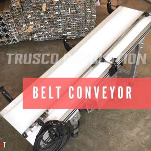 WHITE PU BELT CONVEYORS