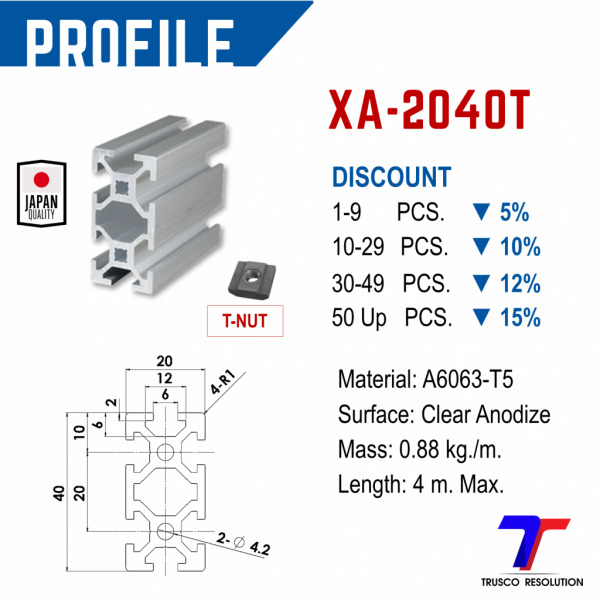 XA-2040T