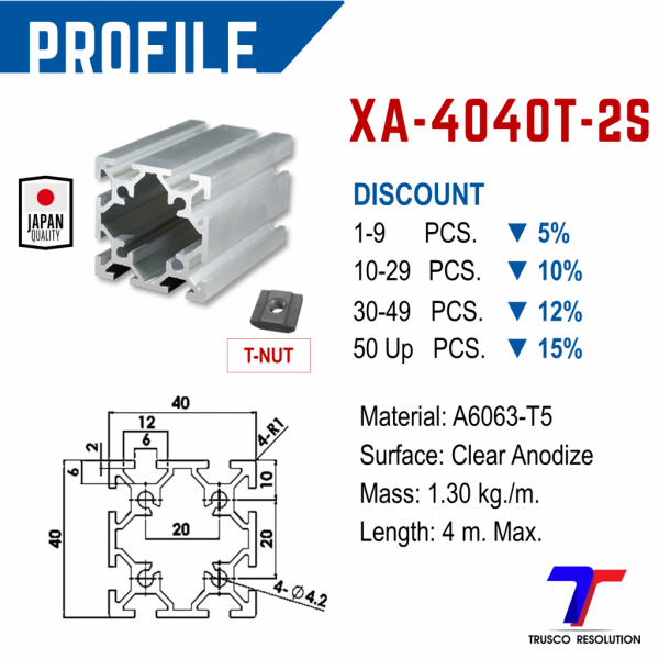 XA-4040T-2S-4000