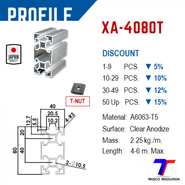 XA-4080T