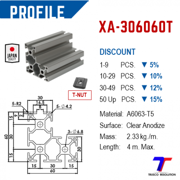 XA-306060T-4000