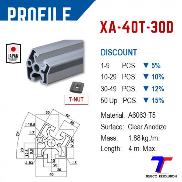 XA-40T-30D-4000