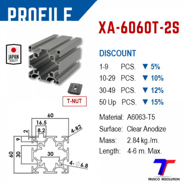 XA-6060T-2S