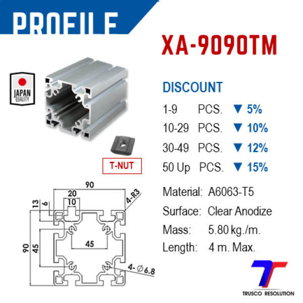 XA-9090TM-4000 