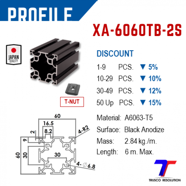 XA-6060TB-2S-6000